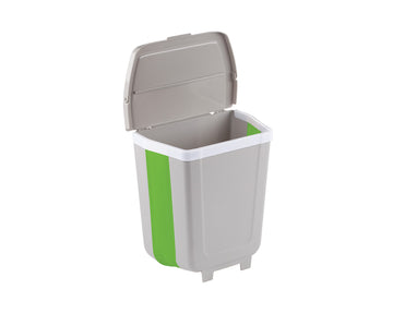 Collapsible Overland Trash Can with Lid - 8L