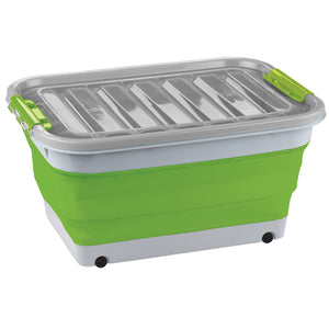 Collapsible Storage Tub with Lid - 30L