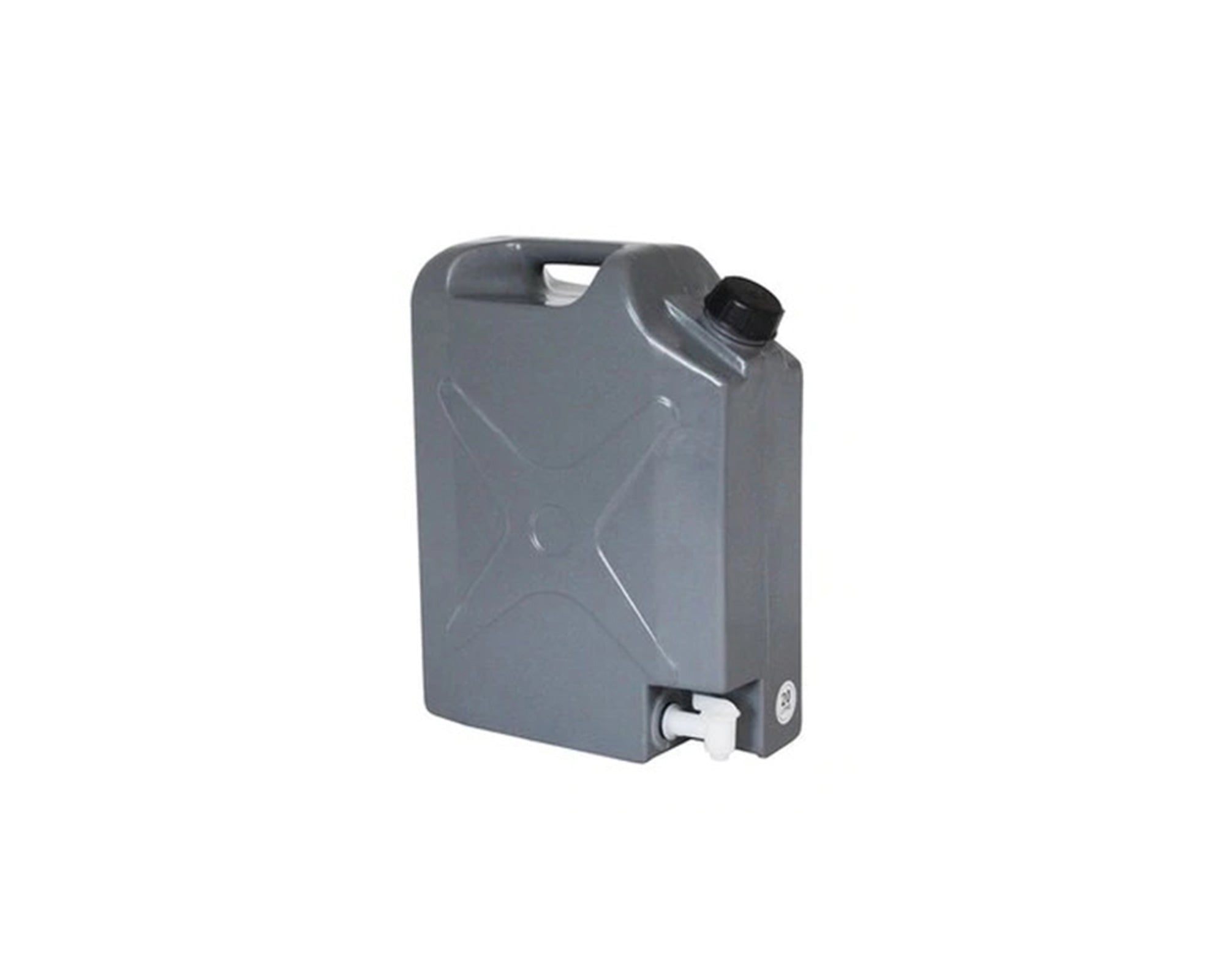 20L / 5 Gallon Plastic Jerry Can - For Gasoline, Diesel, Water, With Spout & Tethered Cap