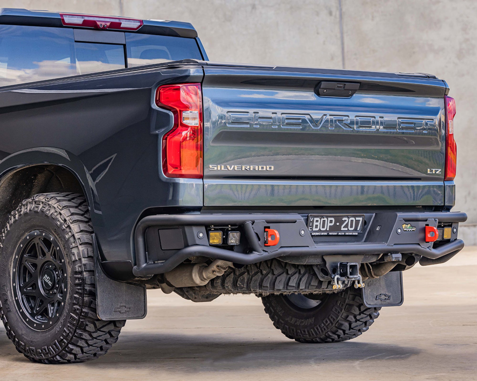 2019 Chevy Silverado Bumper Raid Rear Bumper Kit for Chevrolet Silverado 1500 (2019+) – IRONMAN 4X4