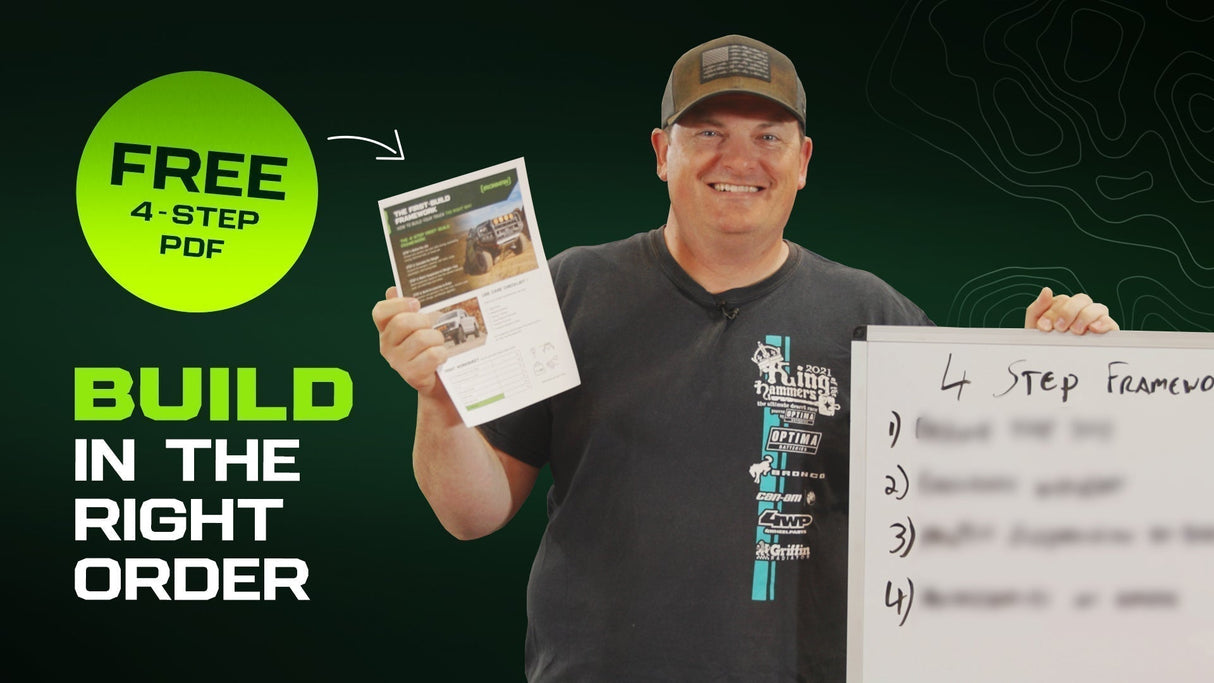 First-build framework: Stop Guessing, Build Your 4X4 In The Right Order