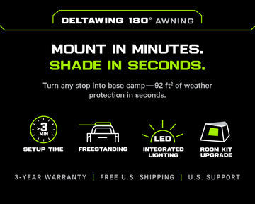 DeltaWing 180° Awning