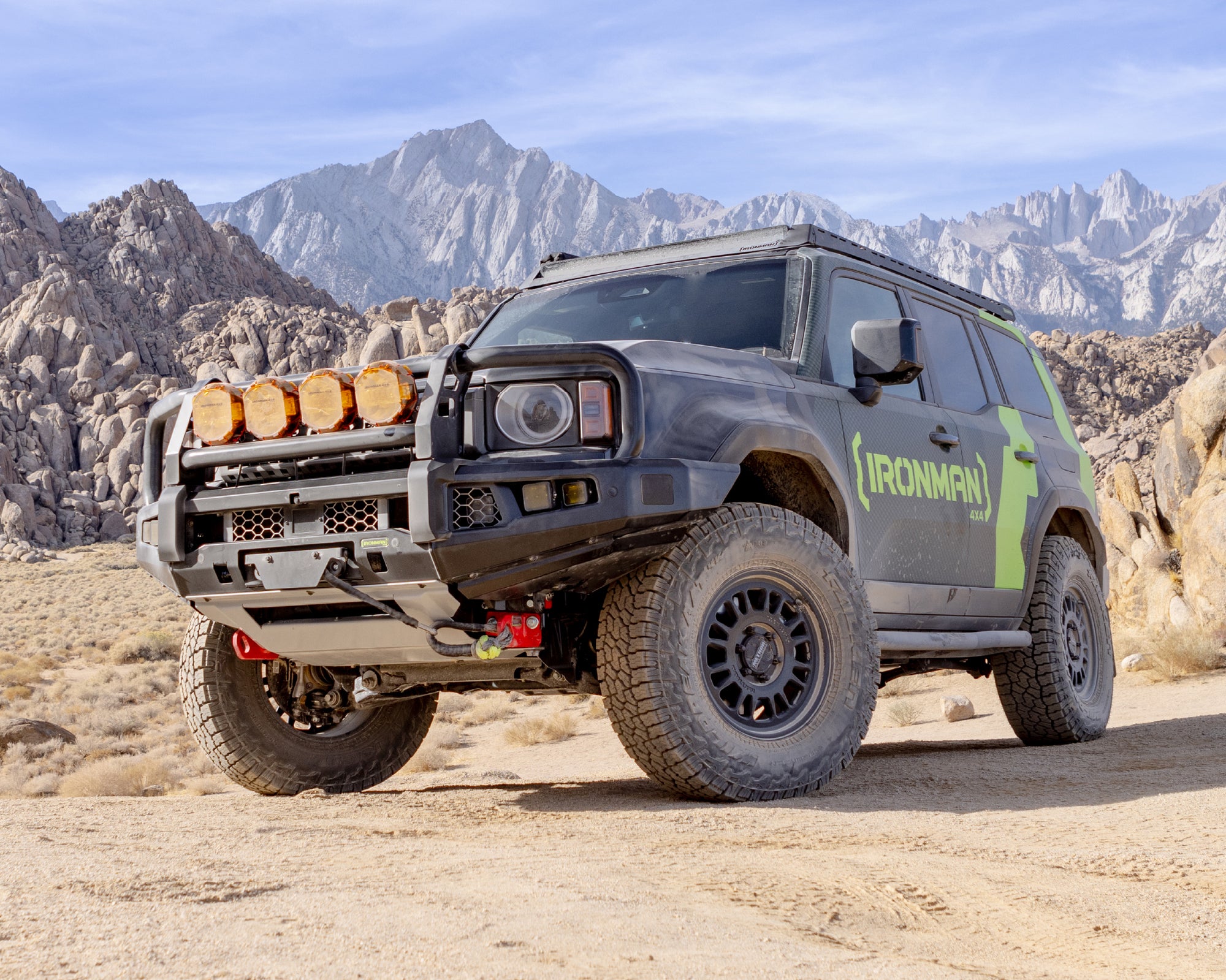 Apex Triple Hoop Front Bumper for Toyota Land Cruiser 250 Series (2024+)