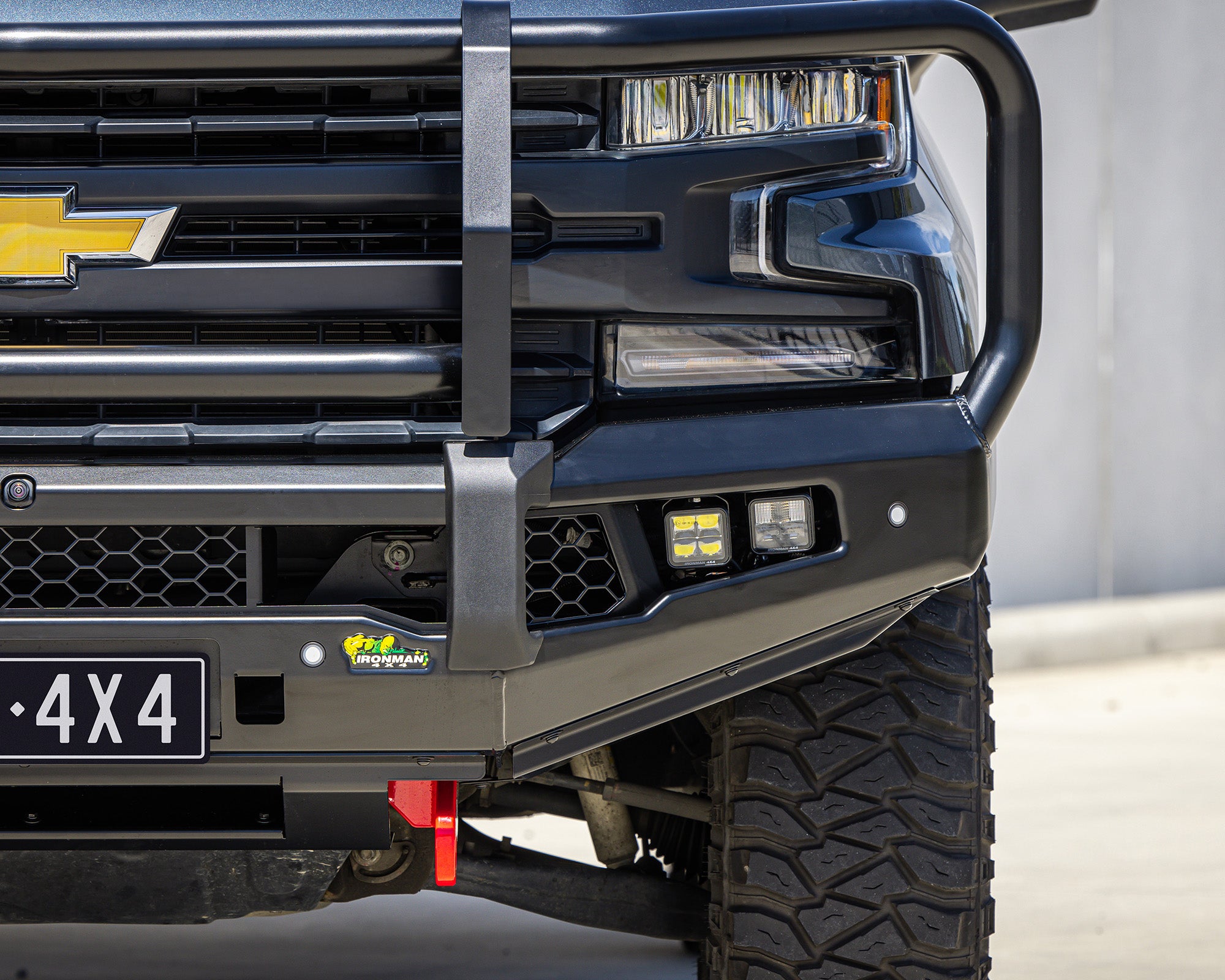 Apex Triple Hoop Front Bumper for Chevrolet Silverado 1500 (2019+)