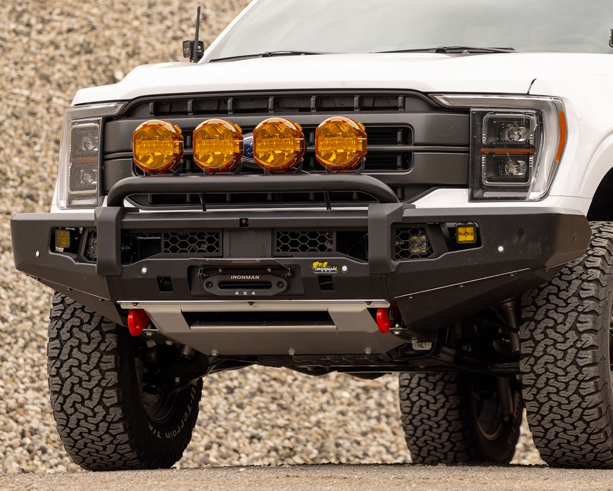 Apex Single Hoop Front Bumper for Ford F-150 (2021-2024) – IRONMAN 4X4 ...