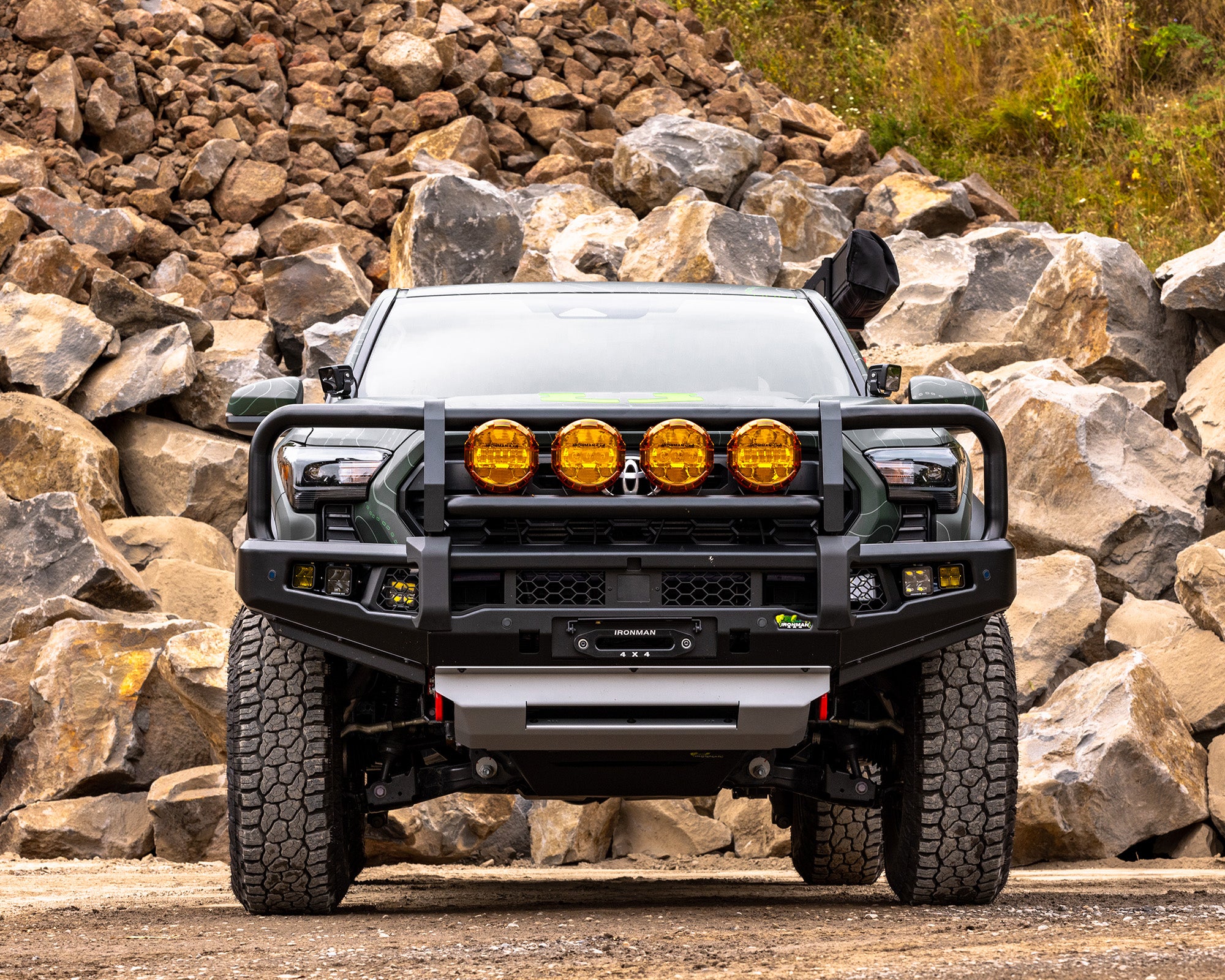 Apex Triple Hoop Front Bumper for Toyota Tacoma (2024+)