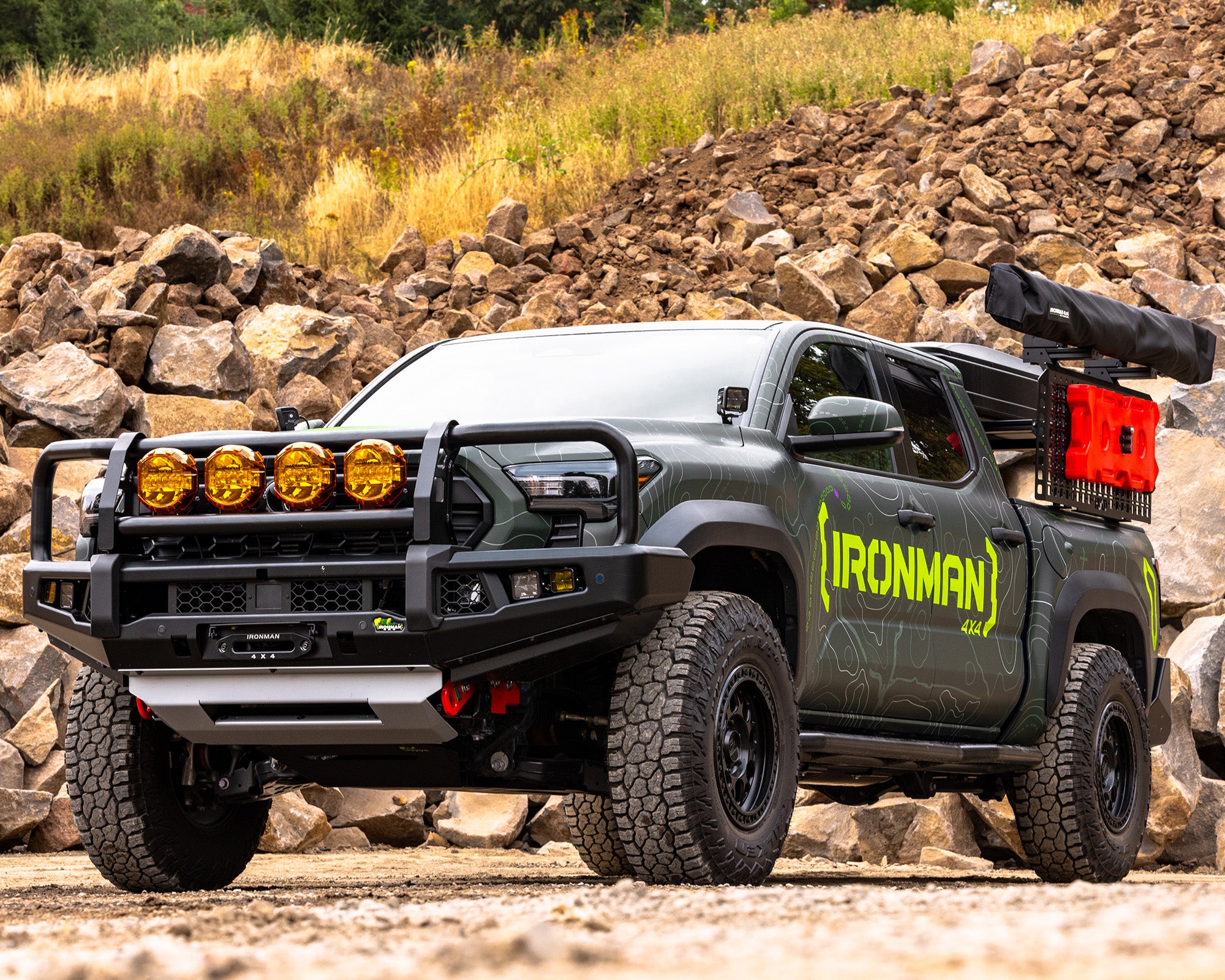 Apex Triple Hoop Front Bumper for Toyota Tacoma (2024+)