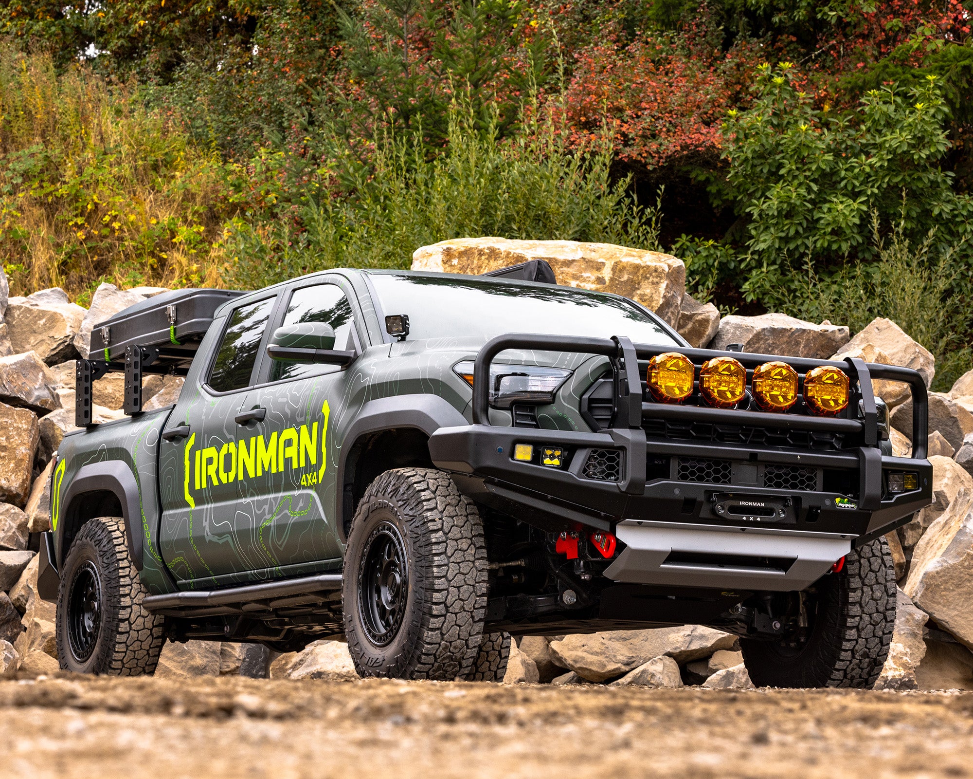 Apex Triple Hoop Front Bumper for Toyota Tacoma (2024+)