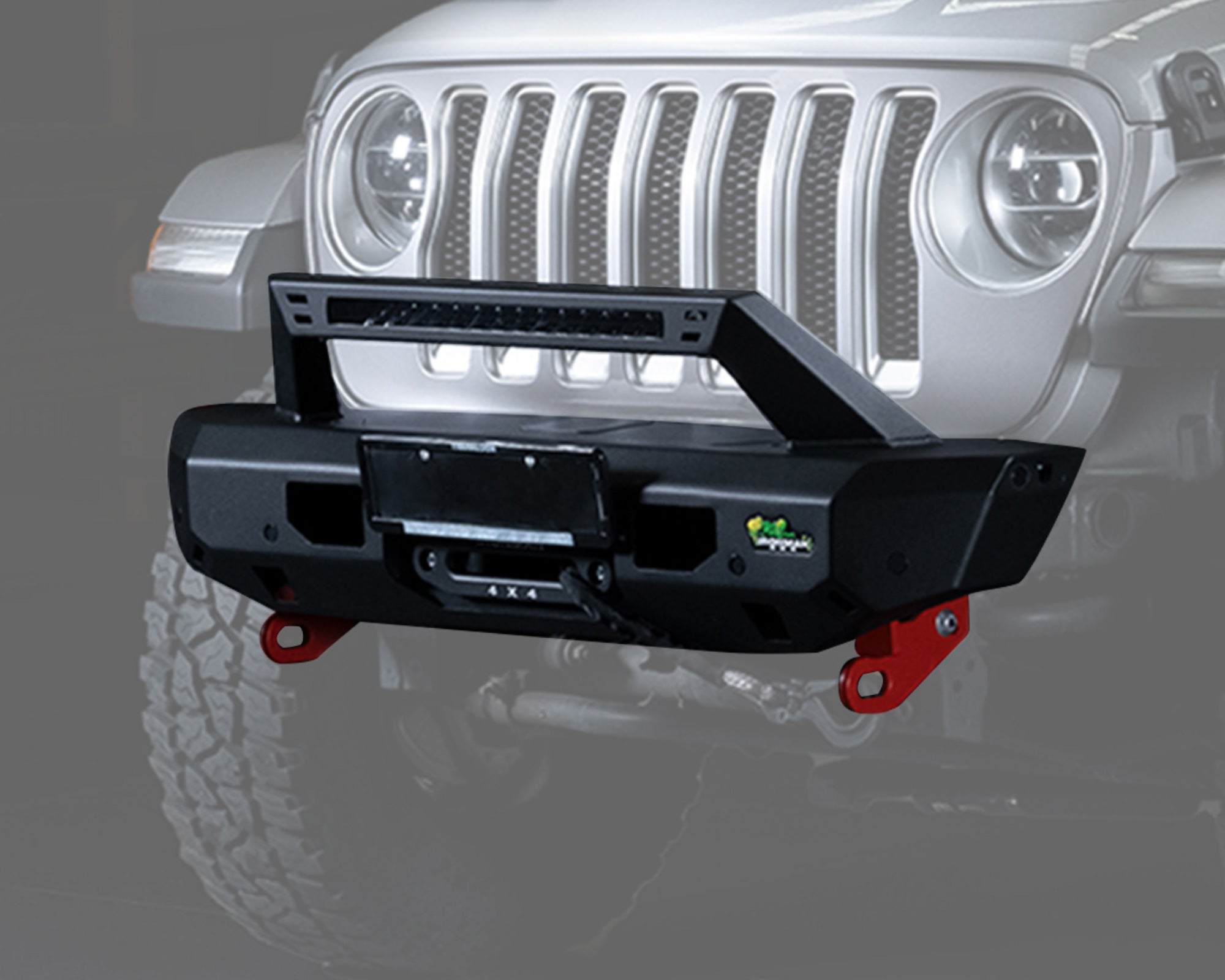 Raid Stubby Front Bumper Kit for Jeep Wrangler JL/JLU (2018+)