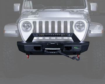 Raid Stubby Front Bumper Kit for Jeep Wrangler JL/JLU (2018+)