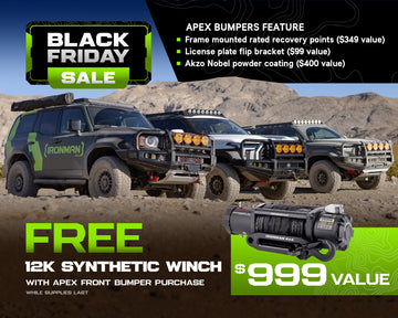 Apex Triple Hoop Front Bumper for Toyota Tacoma (2024+)