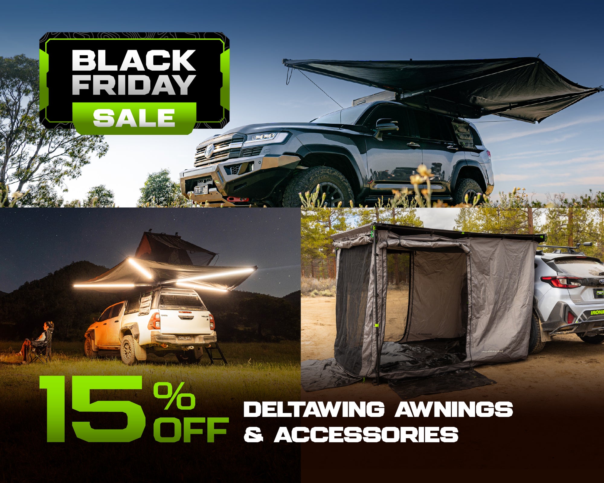 DeltaWing 180° Awning