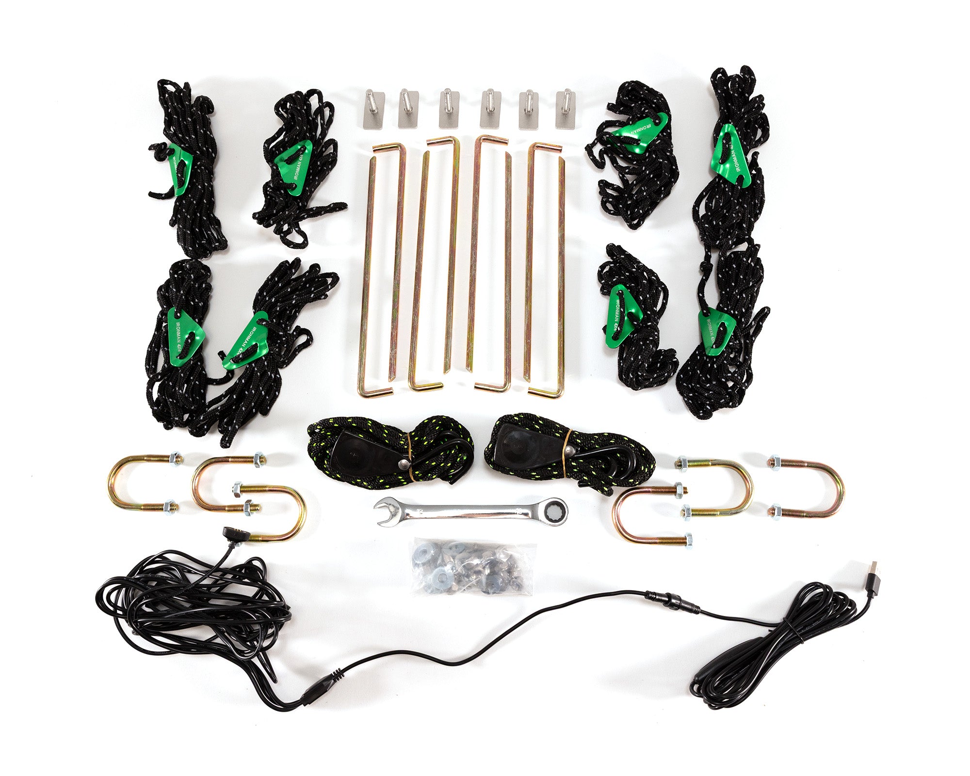 Accessory Kit with Mounting Hardware for DeltaWing 180° Awnings