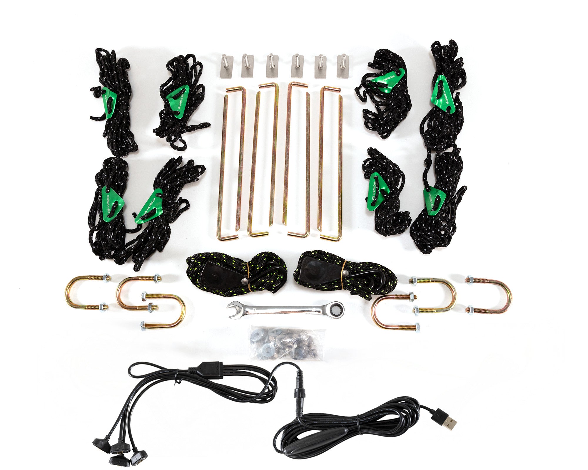 Accessory Kit with Mounting Hardware for DeltaWing 270° Awnings