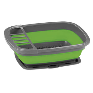 Collapsible Dish Rack with Tray - 8.5L