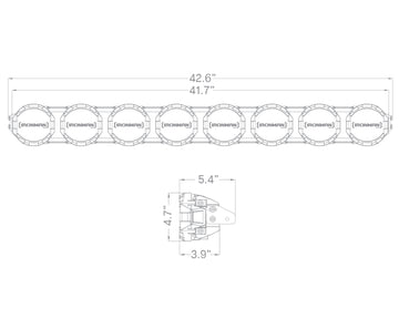 Scope 42" Light Bar (Amber)