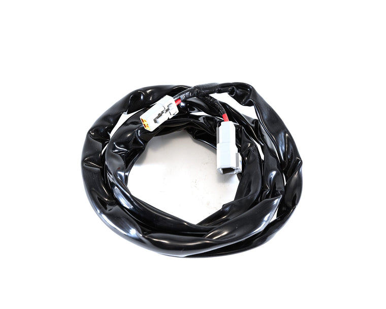2-Pin to 2-Pin 8 ft Extension Harness for Adding a Roof/Rear Mounted Light Bar