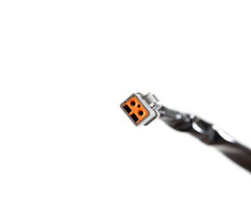 2-Pin to 2-Pin 8 ft Extension Harness for Adding a Roof/Rear Mounted Light Bar