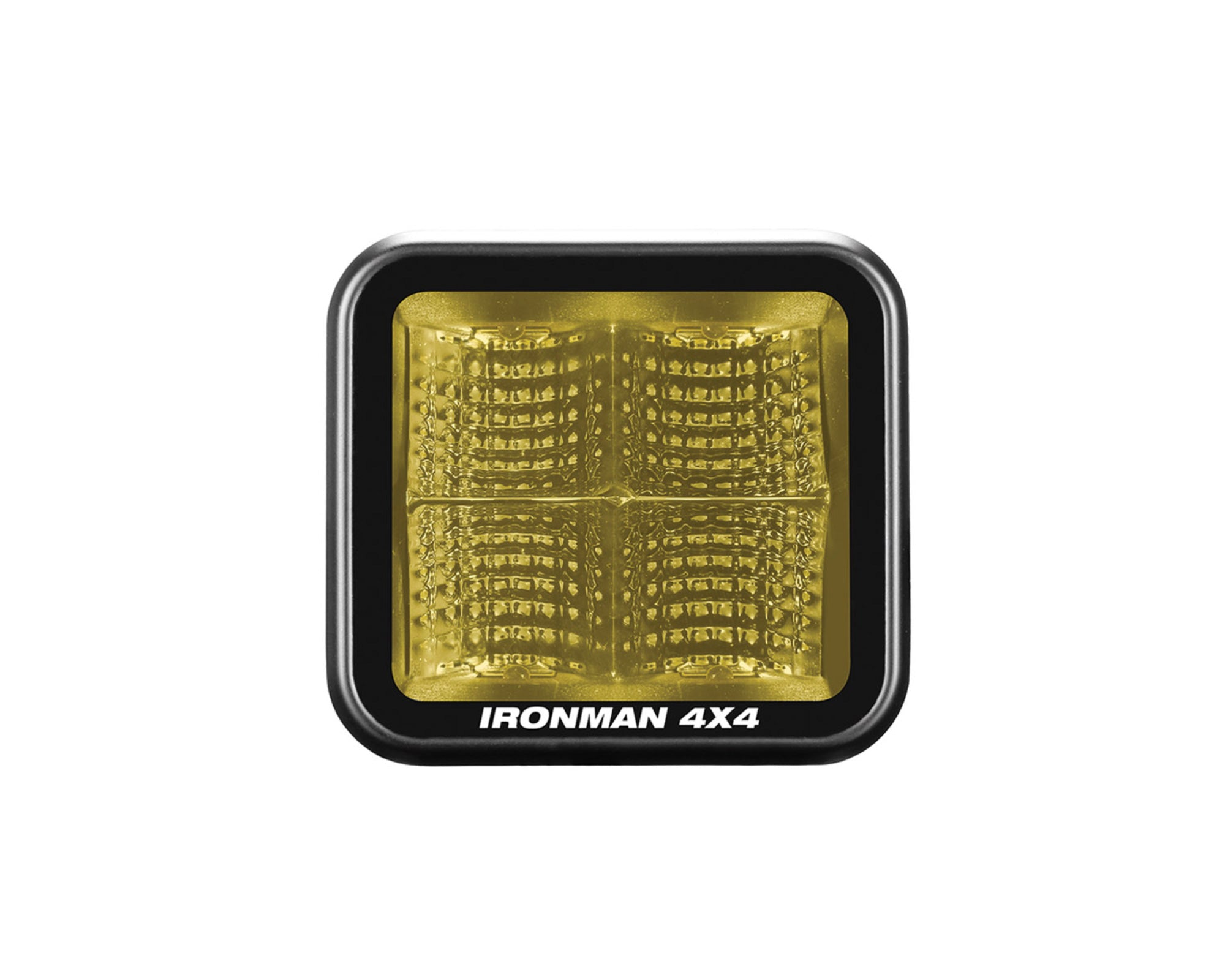 2.8" LED Cube Light (Flood Beam, Amber)