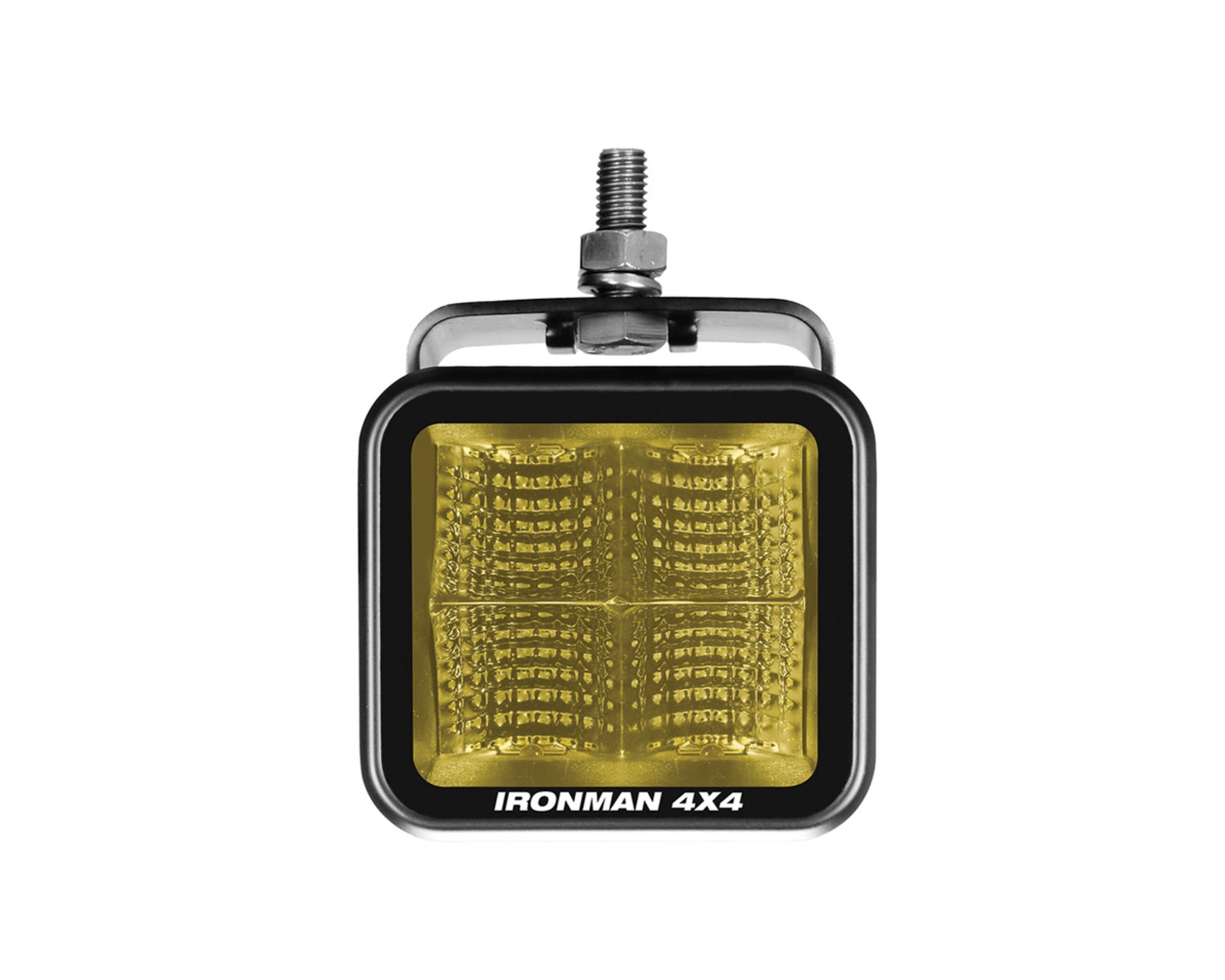 2.8" LED Cube Light (Flood Beam, Amber)