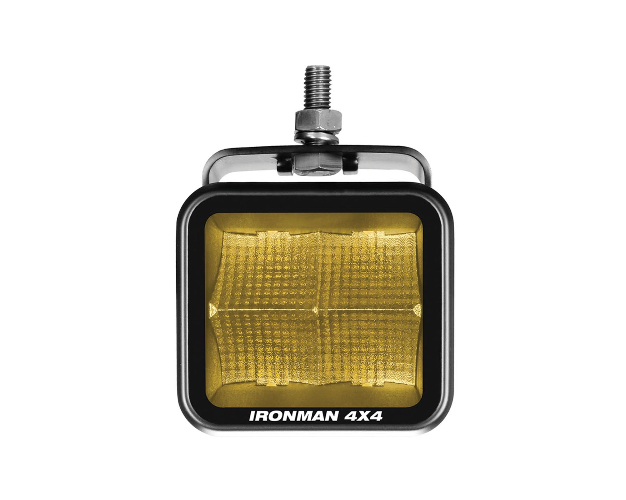 3.2" LED Cube Light (Flood Beam, Amber)