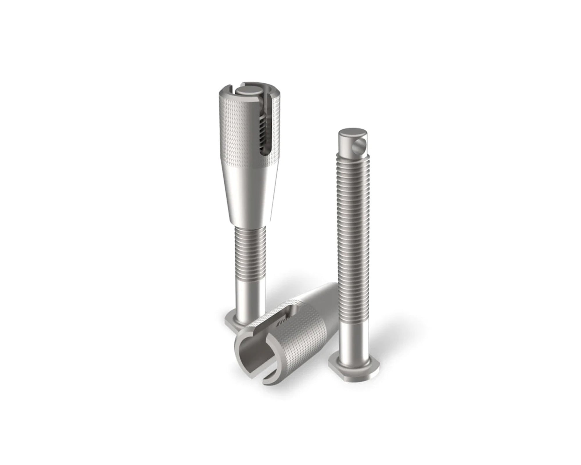 Threaded Mounting Pins with Securing Nuts for Reco-Traks – IRONMAN 4X4 ...