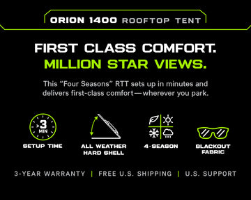 Orion 1400 Rooftop Tent