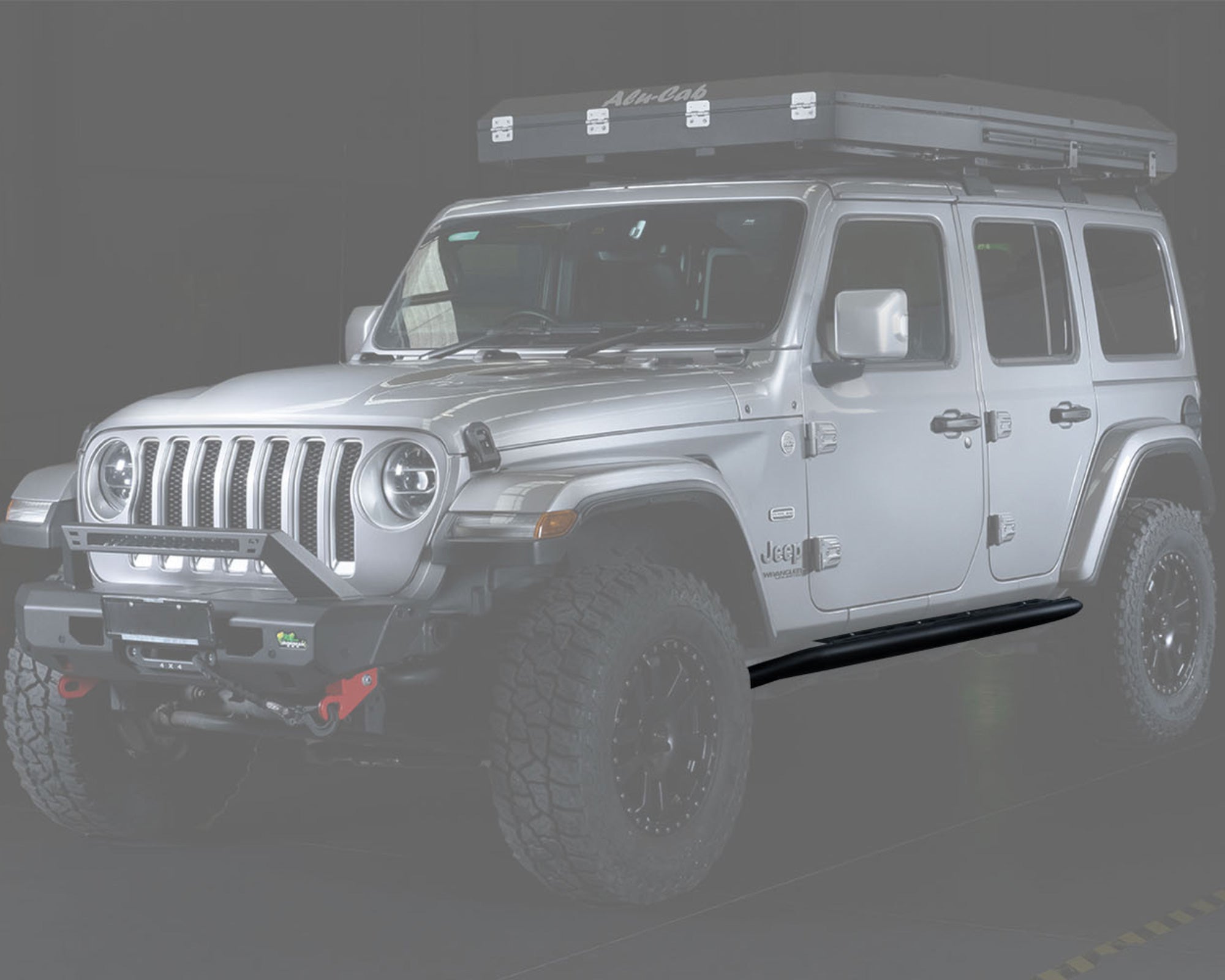 Raid Heavy Duty Side Steps for Jeep Wrangler JLU 4 Door (2018+)