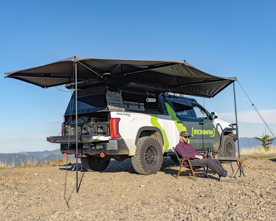 Deltawing Stall DeltaWing 270° Awning (XL) – IRONMAN 4X4 America